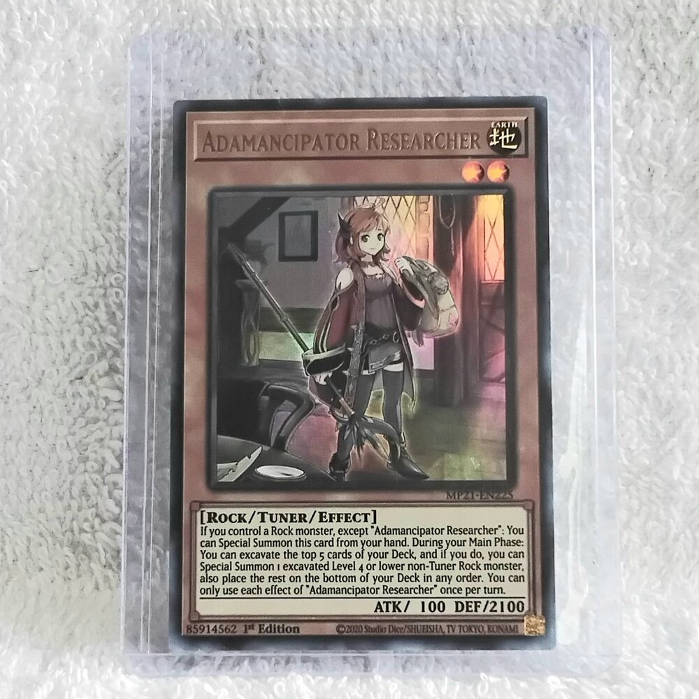3/$35 Mint 2020 Yu-Gi-Oh! Adamancipator... MP21-EN225 UR Holo 1st Ed Card!!
